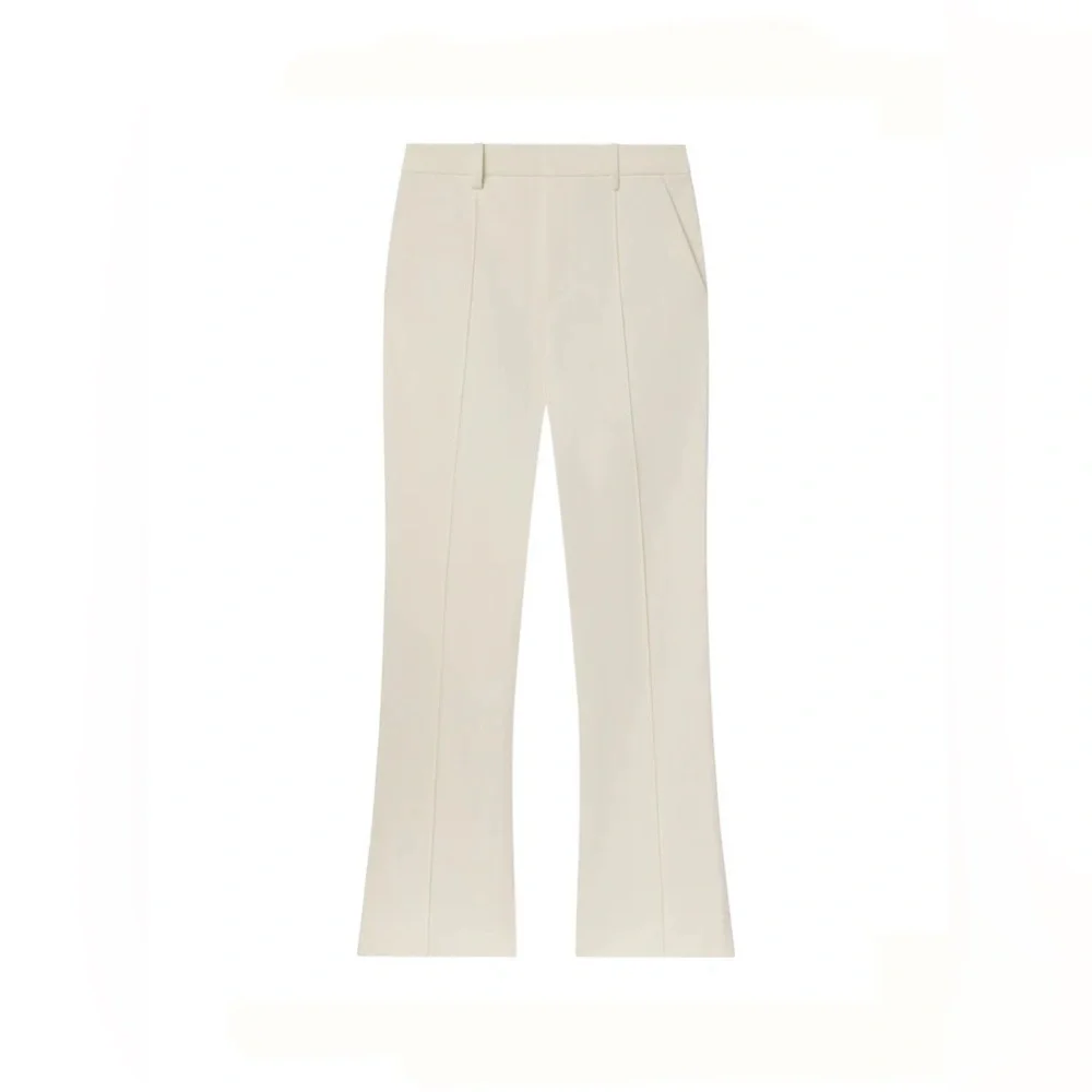 A.L.C $395 Jay Cropped Pant NWT in Bone - Picture 2 of 6
